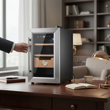 cigarloong elektrikli soğutuculu humidor puro dolabı 240's