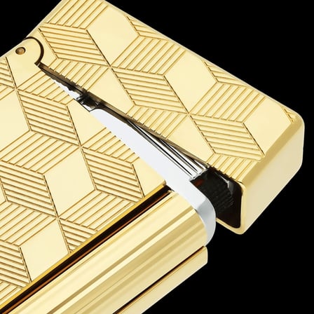 S.T. Dupont İnitial Cube Gold Klasik Çakmak 20841