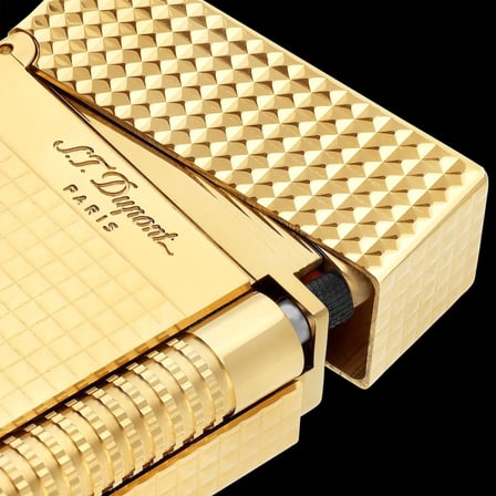 S.T. Dupont Le Grand Puro Çakmak Diamond Gold C23009
