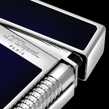 S.T. Dupont Le Grand Puro Çakmak Mavi Krom C23013