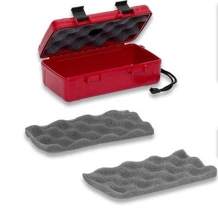 Xikar Travel Humidor Puro Taşıma Çantası Kırmızı 10's