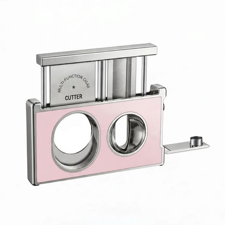 Double SV Cut Puro Kesici Delicli Pembe/Krom