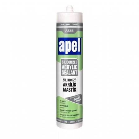Apel 550 gr Beyaz silikonize acrilik mastik