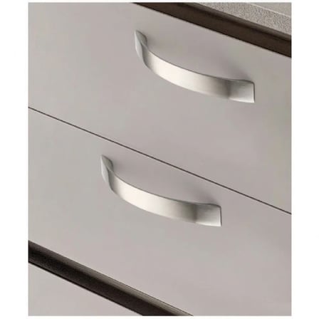 Marelli ROSSA INOX fırçalı inox 128 mm mobilya dolap kulbu