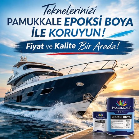 Pamukkale 4200 Epoksi Boya 3.6 Kg Ral 7035 Açık Gri