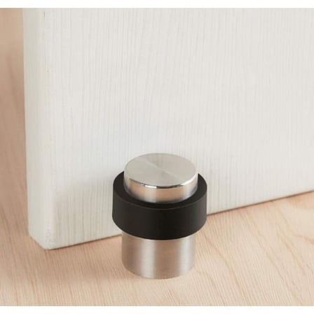 Marelli NOVA INOX saten paslanmaz yer tamponu kapı stoperi, durdurucu