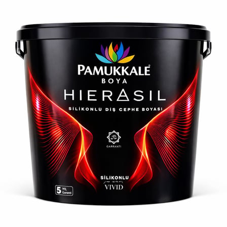 Pamukkale Hierasil Silikonlu Dış Cephe Boyası 15 Lt Kiremit