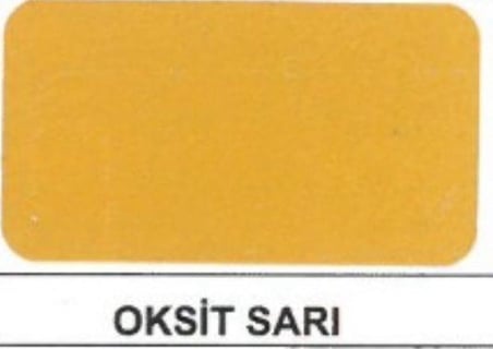 Pamukkale 4530 Solventli Epoksi Zemin Boyası 21 Kg Oksit Sarı Ral 1135