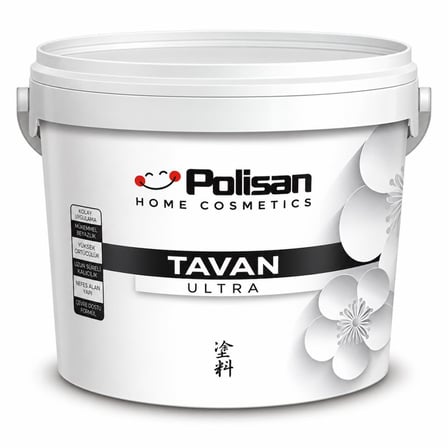 Polisan Ultra Tavan Boyası Beyaz 17.5 Kg