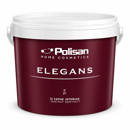 Polisan Elegans Yarı Mat Silikonlu İç Cephe Boyası 12.5 Lt Beyaz