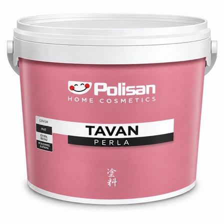Polisan Perla Mat Tavan Boyası 10 Kg Beyaz