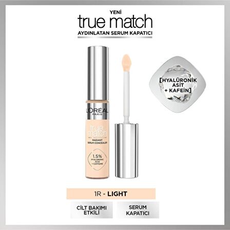 L'Oréal Paris True Match Aydınlatan Serum Kapatıcı - 1R