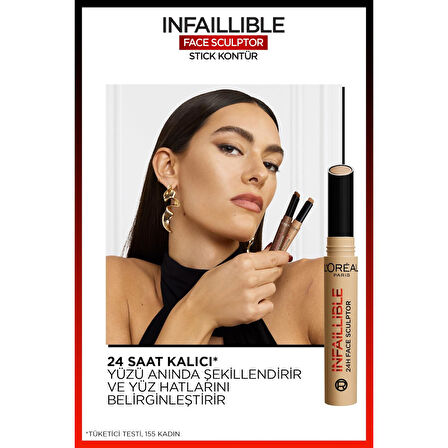 L'Oréal Paris Infaillible Face Sculpter Stick Kontür - Fair