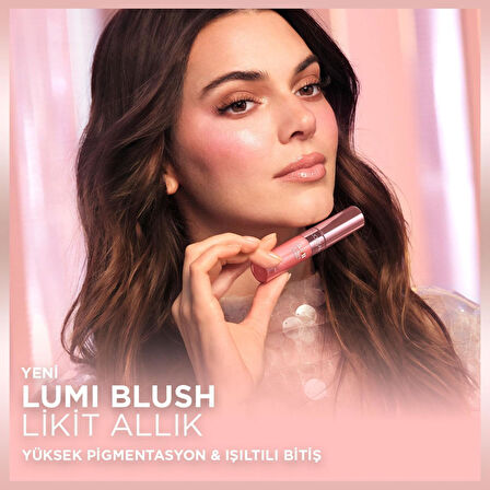 L’Oréal Paris Lumi Blush Likit Allık - Glowy Gold Pink