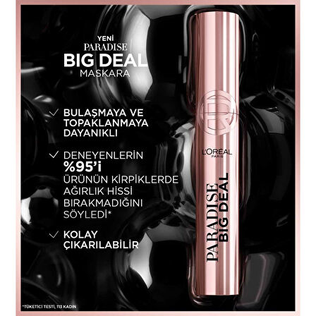 L’Oréal Paris Paradise Big Deal Maskara - Siyah