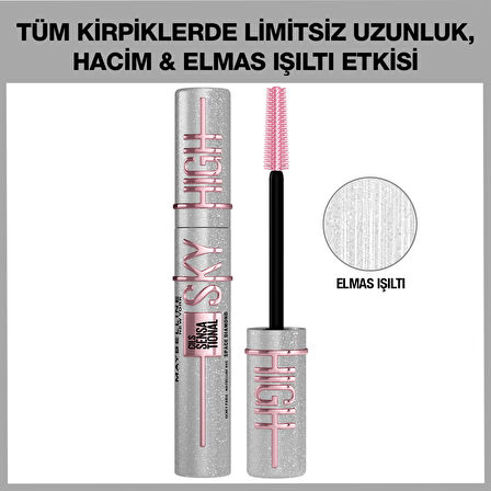 Maybelline New York Space Diamond Elmas Işıltılı Maskara