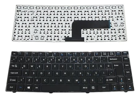 Casper Exper A24, B14, B14Y Notebook Klavyesi, Laptop Tuş Takımı (Siyah TR)
