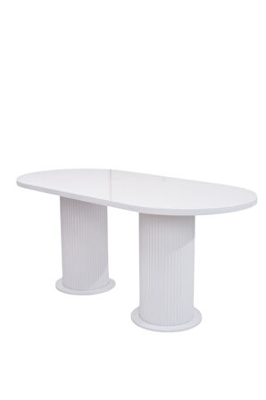 Melisa Bohem Lak Panel Açılır Yemek Masası 90x160cm