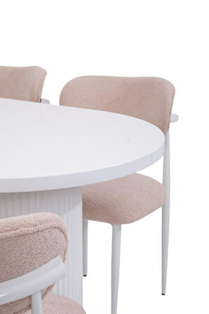 Melisa Bohem Lak Panel Açılır Yemek Masası 90x160cm