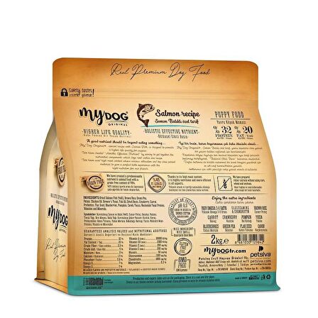 Mydog Original Tahılsız Somonlu Yavru Köpek Maması 2 Kg