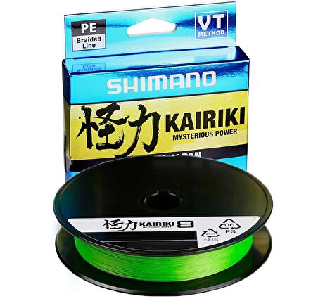 Shimano Kairiki x8 Mantis Green 150 Mt İp Misina