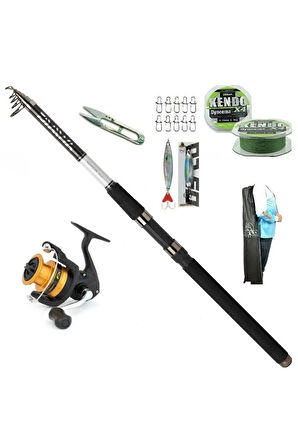 Sensor 270cm 15-50 gr Fx4000 Tele Spin Olta Takımı Seti