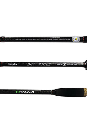 Sky Force Fuji 248m 8-27gr 2P Spin Olta Kamışı
