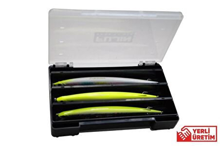 Fujin Tackle Box 210DS 21cm Çift Taraflı Maket Balık Kutusu