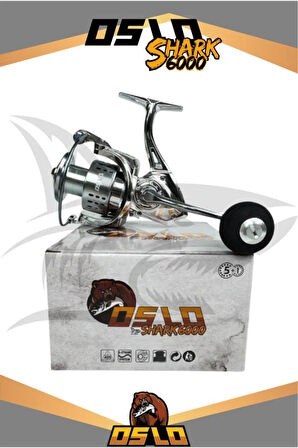 Shark 6000 Metal Kafa 5+1 Bilye Olta Makinası