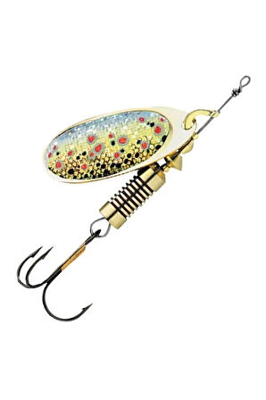 Nature 3D Spinner #1 3gr Kaşık Brown Trout