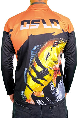Performans Balıkçı T-shirt Orange Fish