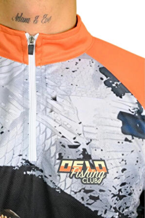 Performans Balıkçı T-shirt Orange Fish
