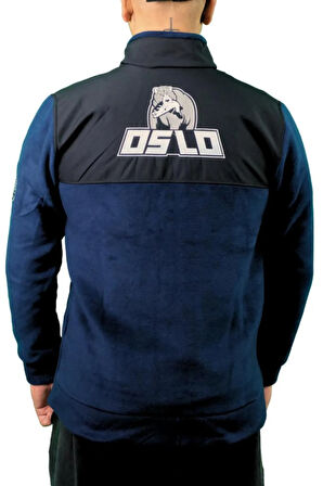 Fisherman Kılıç Balığı Nakışlı Fermuarlı Polar