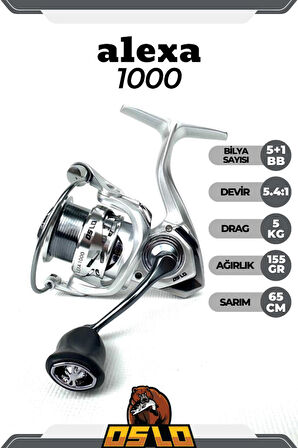 Oslo Alexa 1000 LRF Olta Makinesi