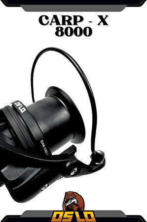 Oslo Carp-X 8000 Baitrunner Sazan Olta Makinesi