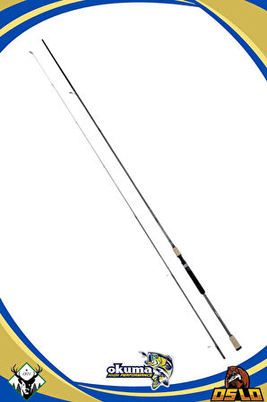 Okuma Azaki Spin 274 cm 12-35gr Okuma İnspira ISX-3000A 8 Örgü Spin Olta Seti