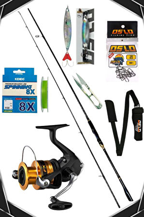 Oslo Zen Pro 244cm 6-32gr Shimano FX 4000 Spin Olta Seti