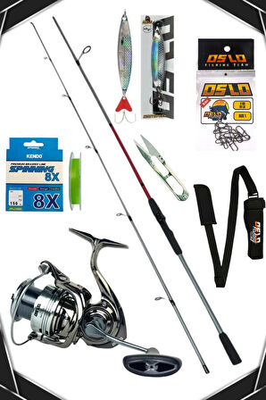 Oslo Next 4000 Big Bass 270cm 15-40gr 8X Spin Olta Seti
