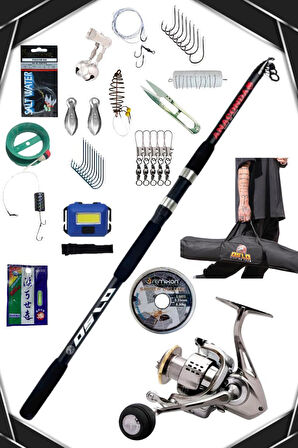 Oslo Anaconda 360cm 100-300gr Remixon Prestige 6000 Göl ve Deniz Olta Seti