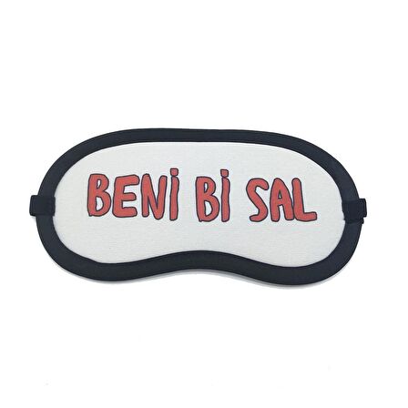 BENİ Bİ SAL TASARIM PAMUKLU UYKU BANDI