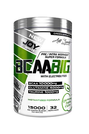 Bigjoy Sports Bcaabig 589 Gr Yeşil Elmalı Kompleks Bcaa 32 Servis