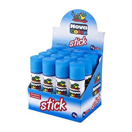 Stick Yapıştırıcı Nova Color Katı Yapıştırıcı 40 gr 1 Adet NC 303