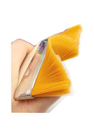 Zemin Fırçası 2 Numara Sentetik İpek Uçlu Kıl Akrilik Guaj Yağlı Boya Fırçası Zemin Fırça No:2 1 Adet