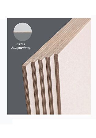 Mukavva Gri 1 mm 50x70 cm 5 Adet Sert Karton Ekstra Sıkıştırılmış 50*70 Mukavva Gri Renkli 5 Adet