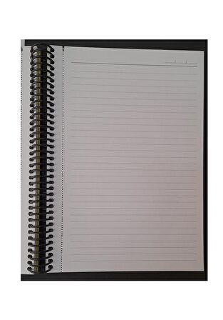 Sert Kapak Spralli Defter 120 Yaprak Çizgili 17X24 Orta Boy 1 Adet Enjoy Every Moment Sert Kapak Defter