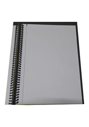Sert Kapak Spralli Defter 120 Yaprak Çizgisiz 17X24 Orta Boy 1 Adet Enjoy Every Moment Sert Kapak Defter