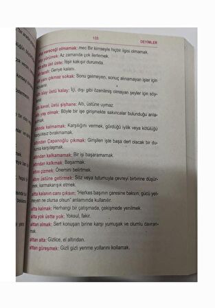 Atasözleri ve Deyimler Sözlüğü Tdk Uyumlu Karton Kapak 320 Sayfa 1 Adet Sözlük Atasözleri Deyimler