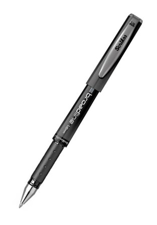 Siyah İmza Kalemi 1.0mm Broadline 1 Adet Ve 6 Adet Siyah Renk İmza Kalemi Yedeği 6 Adet İmza Kalem Refili