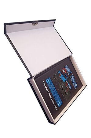 Hatıra Defteri Kilitli Erkek Modeli Günlük Defteri Mikro Hediye Kutulu 100 Yaprak Çizgili 1 Adet Jeep