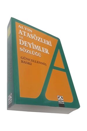 Atasözleri ve Deyimler Sözlüğü Tdk Uyumlu Karton Kapak İlk Orta Okul 381 Sayfa 1 Adet Altın Sözlük Atasözleri Deyimler